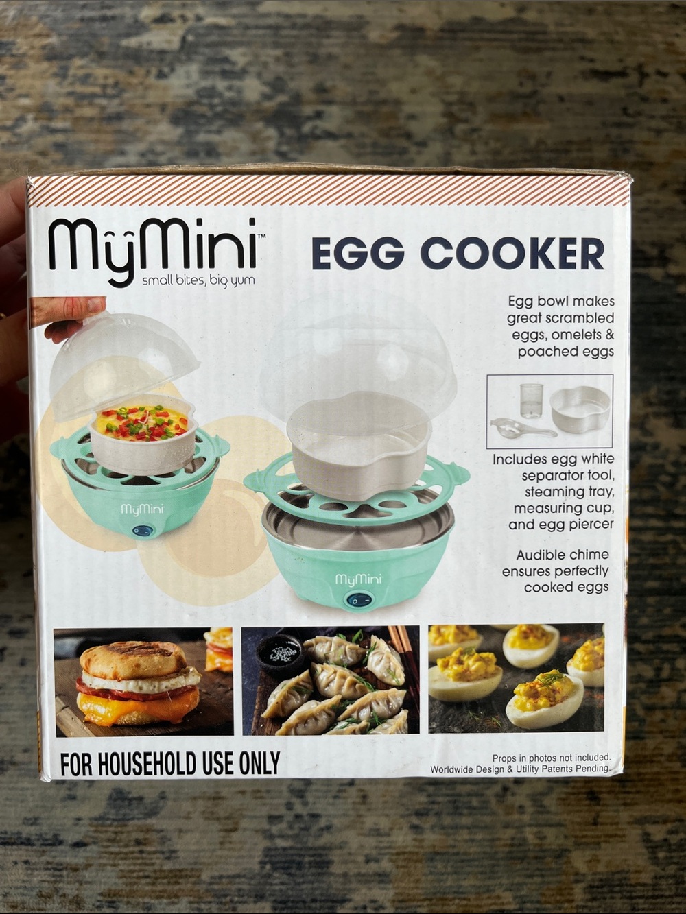 MyMini Egg Cooker in Mint Green - Picture 2 of 4